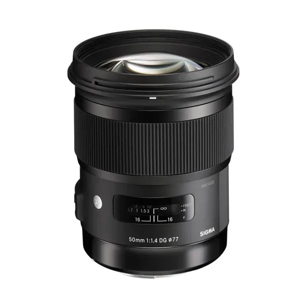 Liquid Eye 50 f1.4 DG ART lensgear voor Sigma