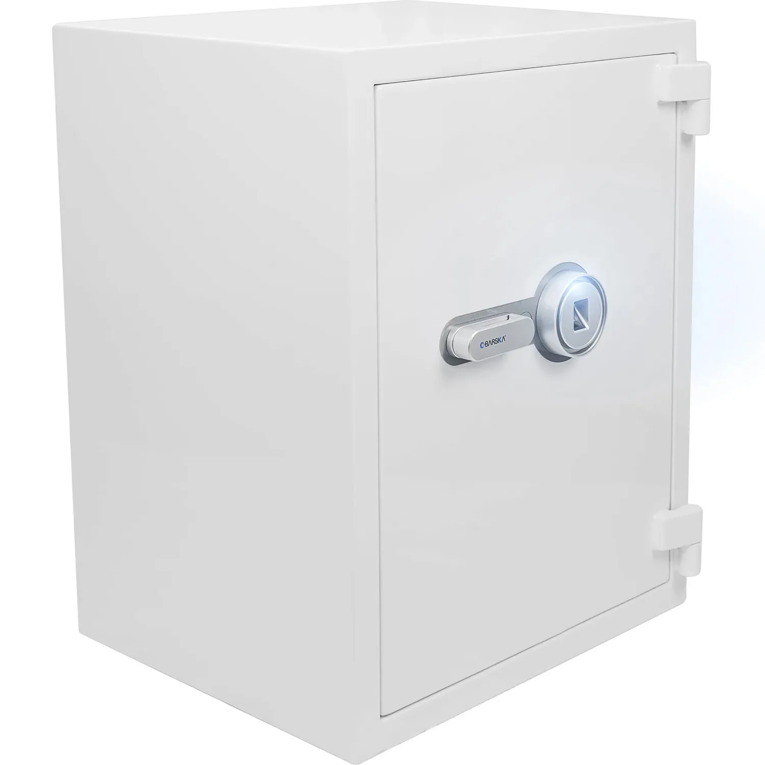 Barska biometrische kluis 127L brandwerend wit vingerafdruk