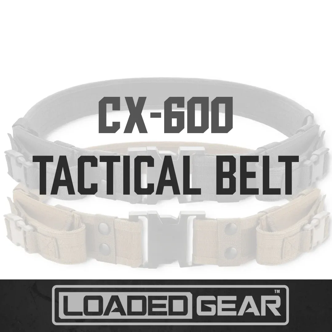 Barska Loaded Gear CX-600 riem zwart 44 inch tactische riem