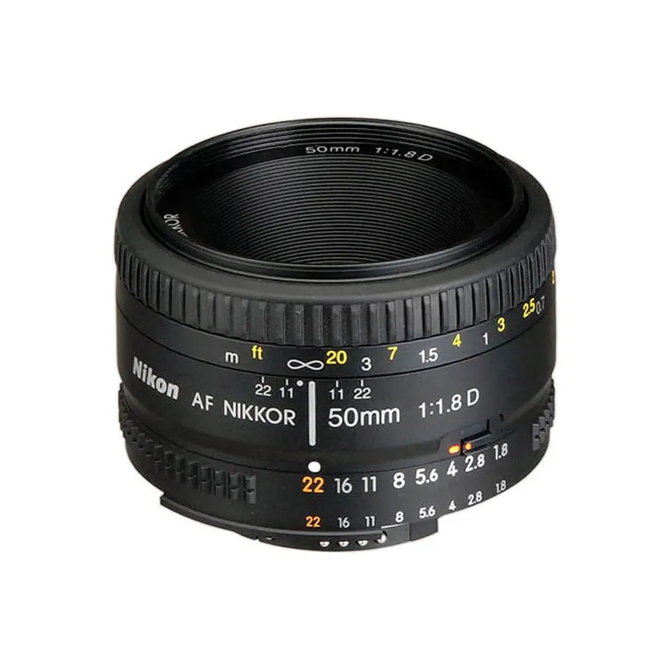 Nikon 50mm f/1.8D AF objectief lichtsterk