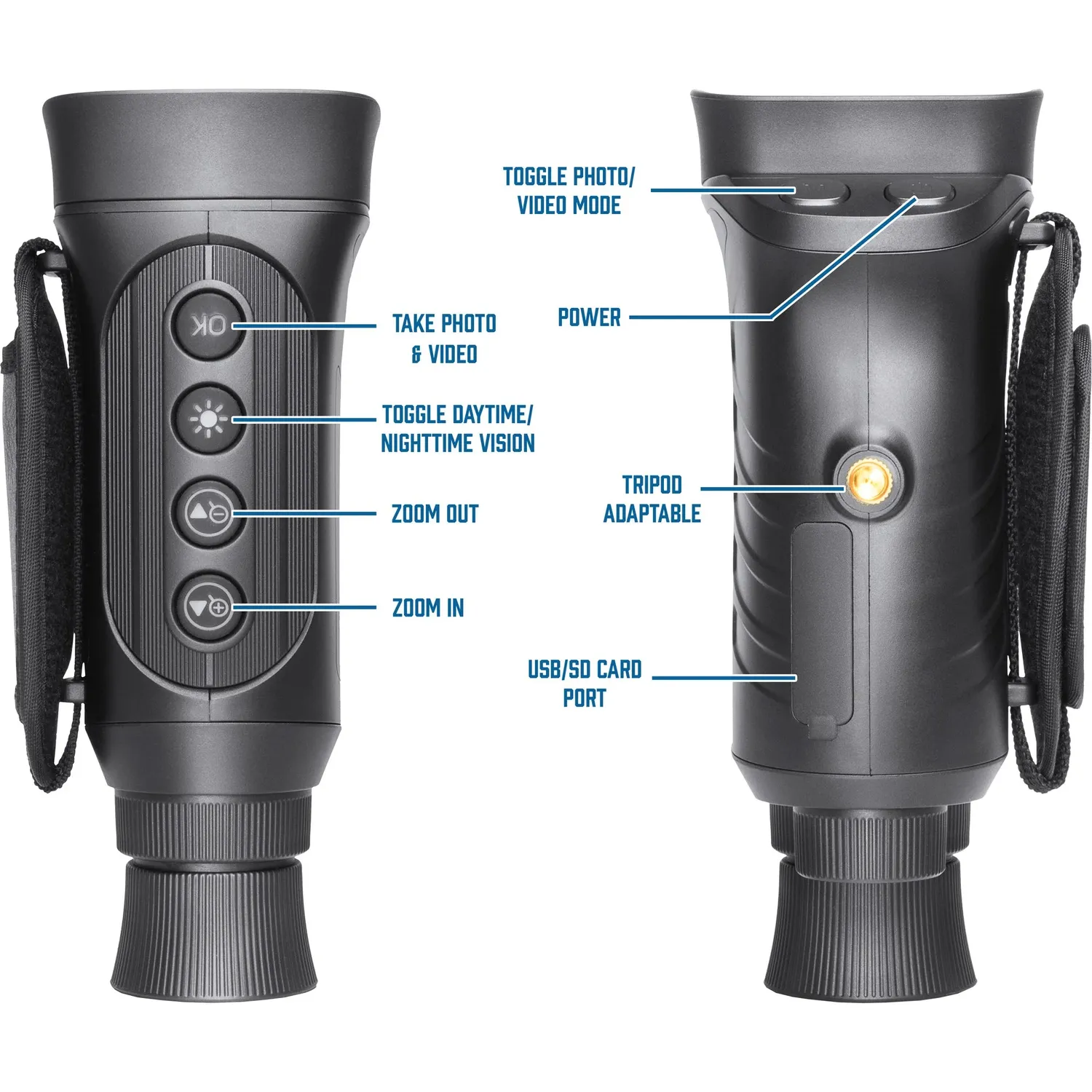 Barska NV-1 BQ14070 nachtkijker monoculair infrarood 6x
