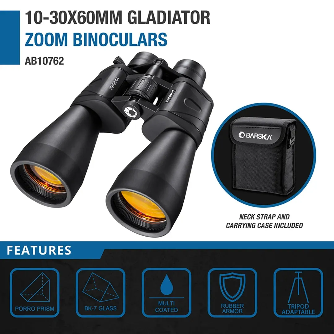 Barska Gladiator AB10762 zoom verrekijker 10-30x60