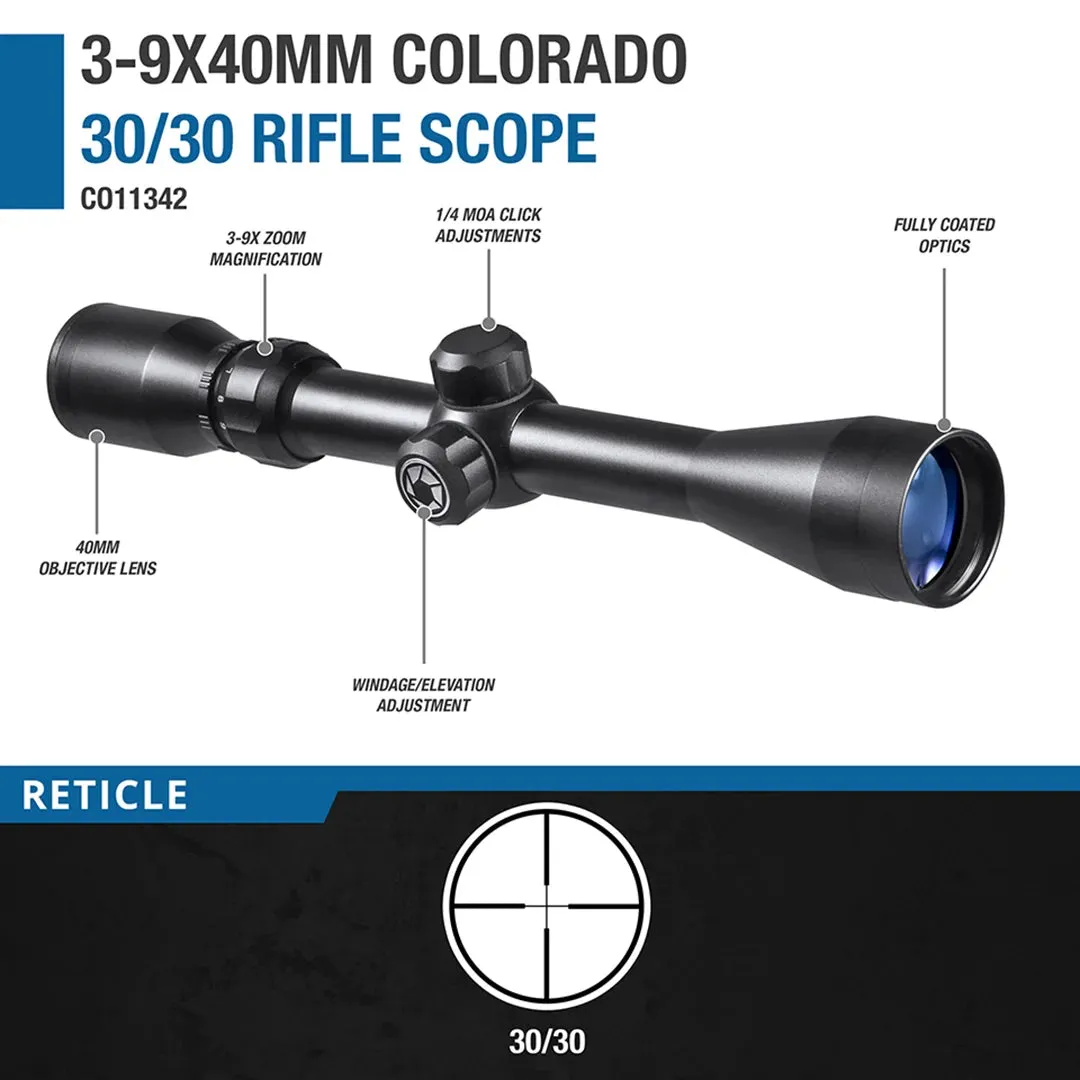 Barska Colorado 3-9x40mm 30/30 richtkijker CO11342