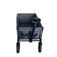 Maginon vouwwagen 90L bolderkar 70 kg met bekerhouders
