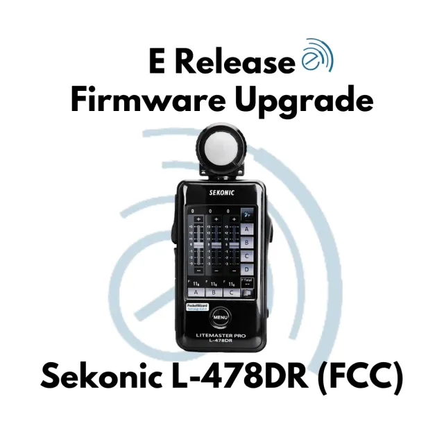 PocketWizard E Release firmware-upgrade Sekonic L-478DR
