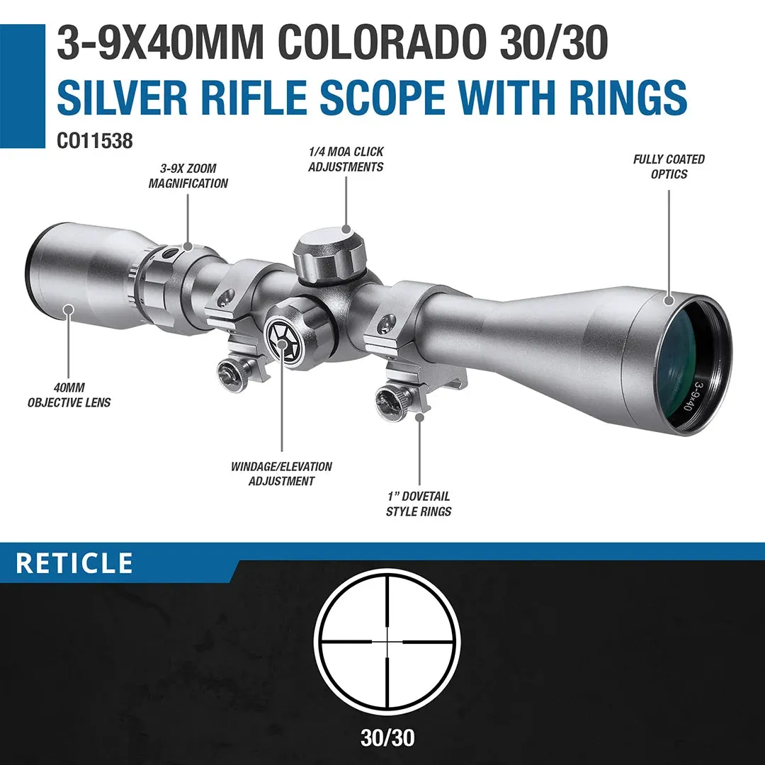 Barska Colorado CO11538 richtkijker 3-9x40 zilver