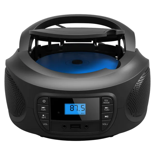 Maginon CB-2 boombox zwart met cd en cassette