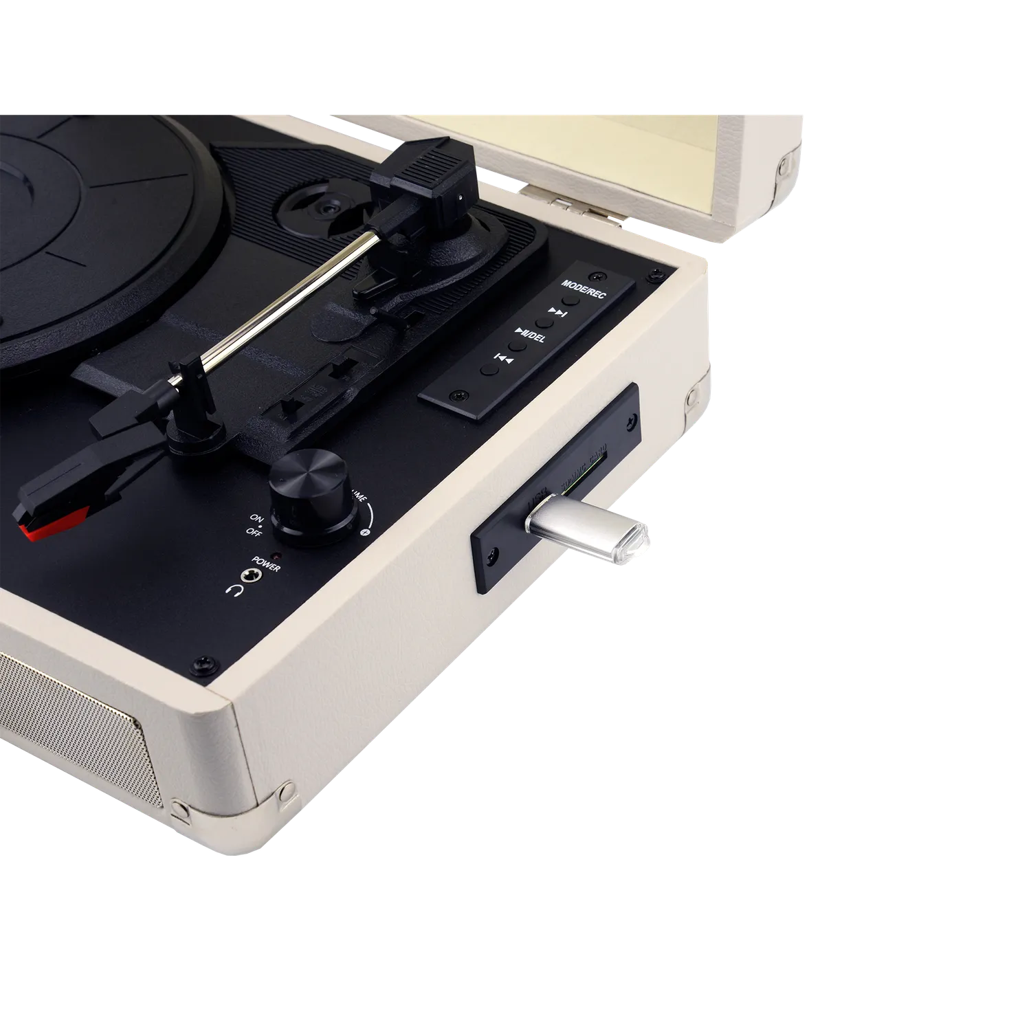 Maginon RRP-1 Platenspeler Wit B-Ware met USB
