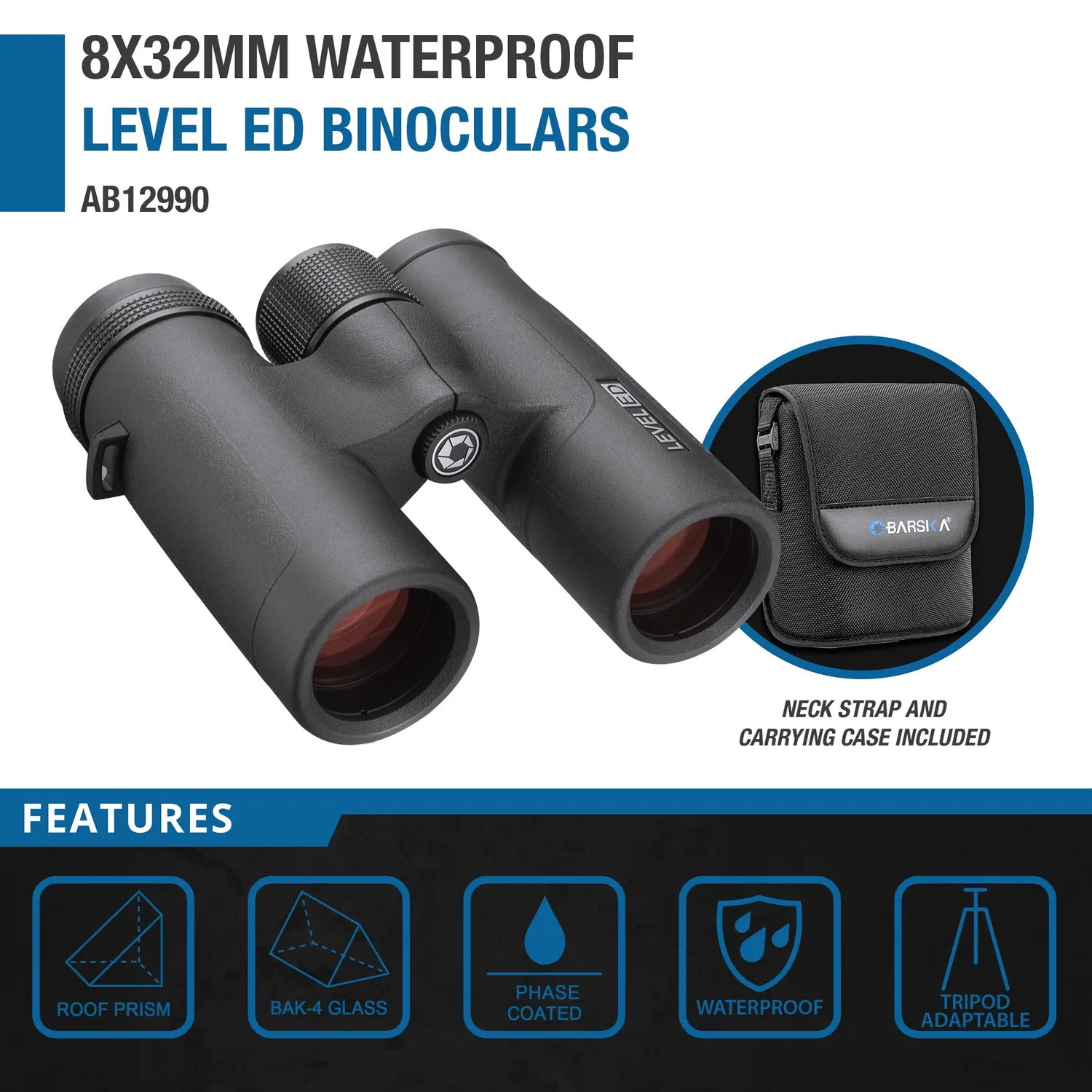 Barska Level ED 8x32 verrekijker AB12990 waterdicht