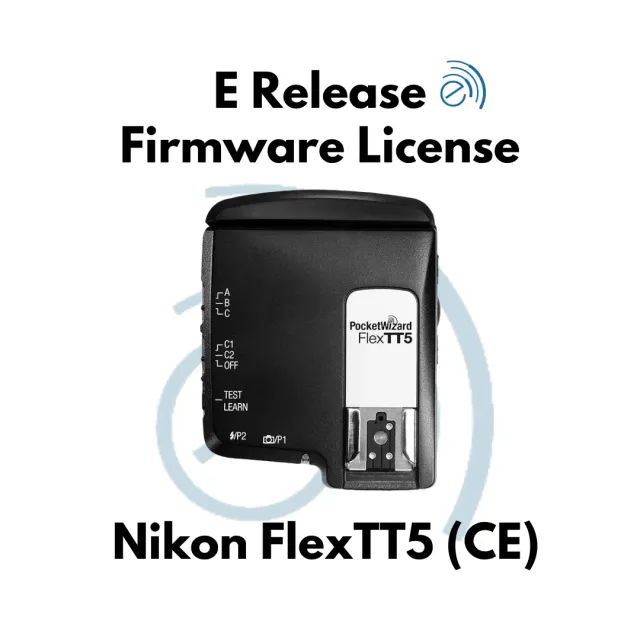 PocketWizard FlexTT5 Nikon E Release firmwarelicentie CE