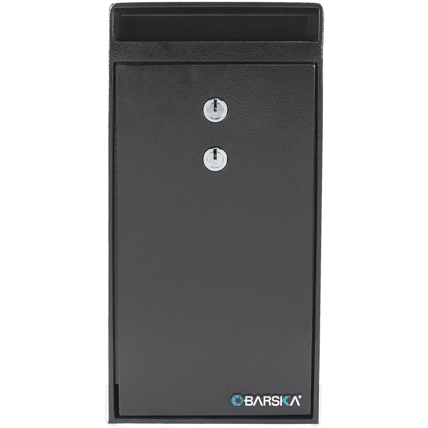 Barska AX13558 afroomkluis Dual Key inwerpsleuf staal