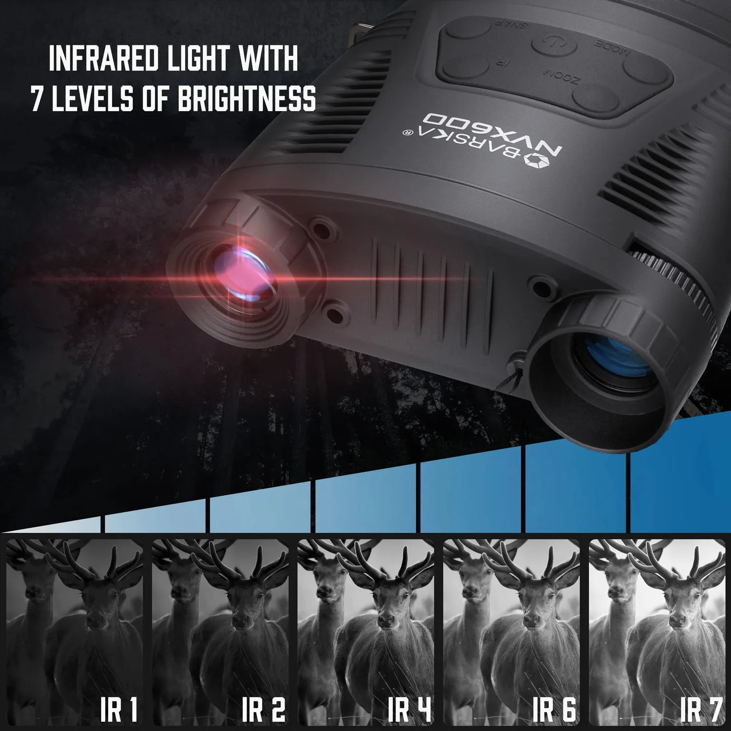 Barska NVX600 BQ13504 nachtkijker 7x infrarood