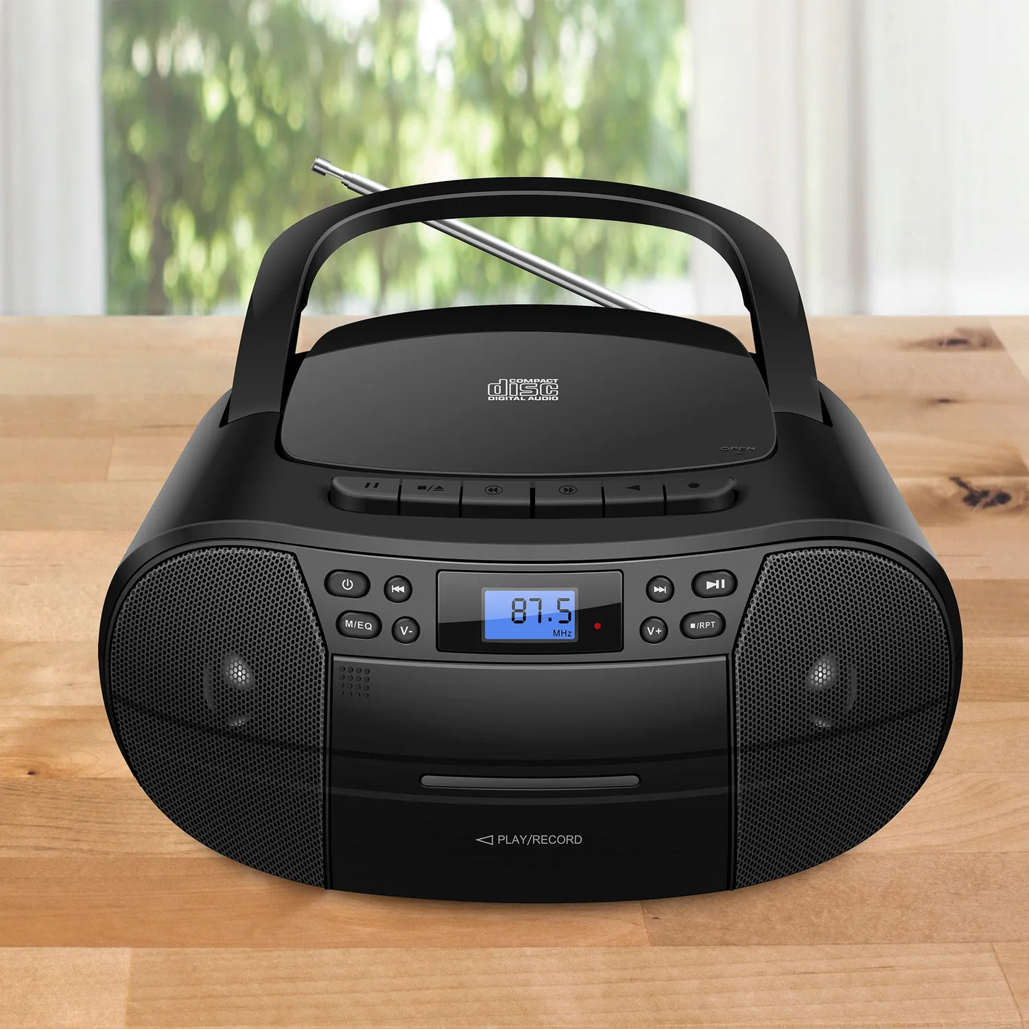 Maginon CB-1 boombox met CD cassette USB radio