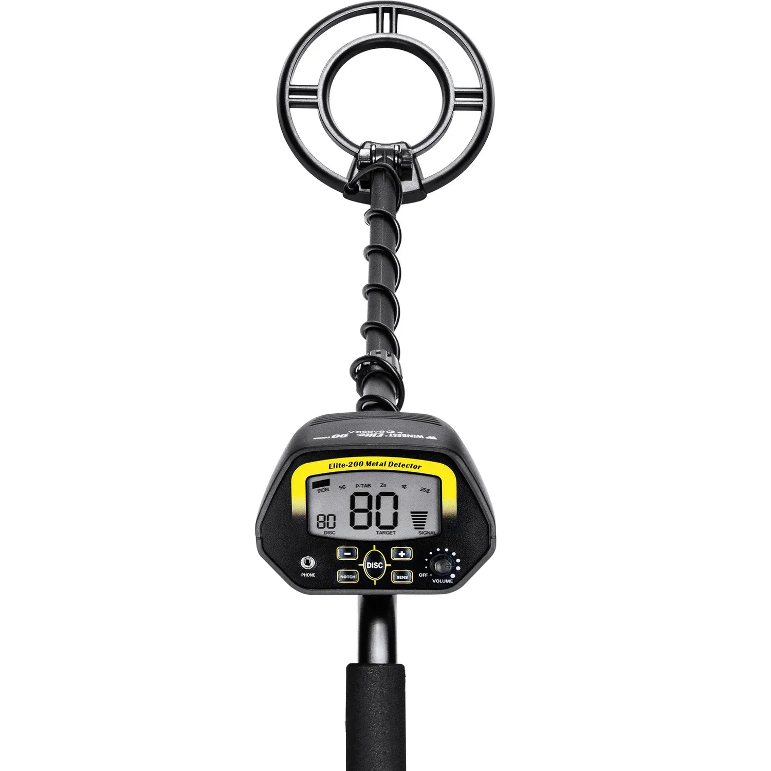 Barska Winbest Pursuit-200 metaaldetector BE12594 10 inch
