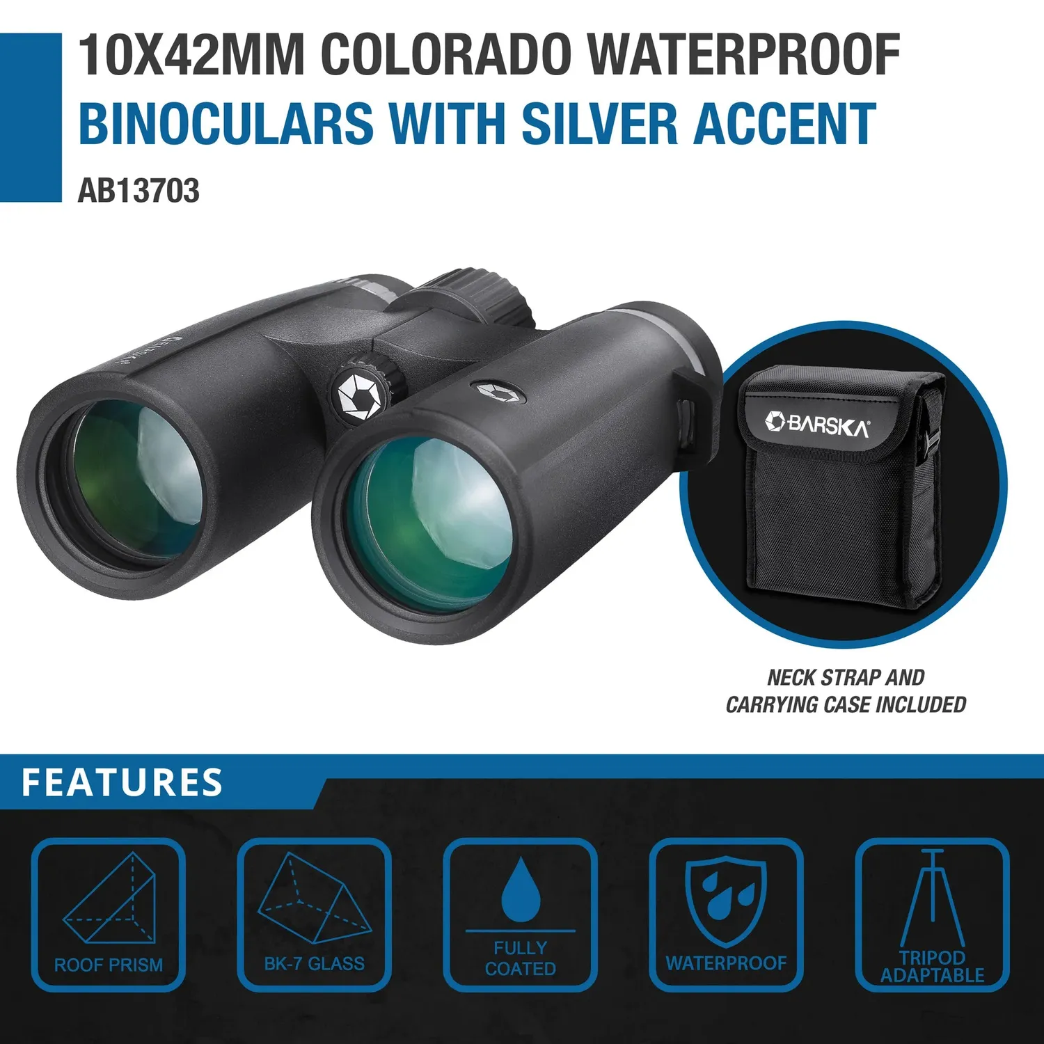 Barska Colorado AB13703 verrekijker 10x42 waterdicht