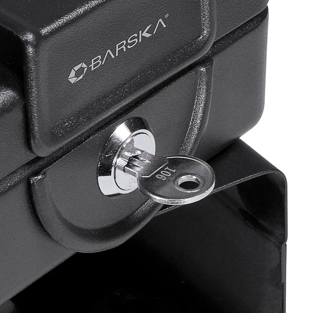 Barska AX11812 autosafe klein met sleutelslot en sleeve