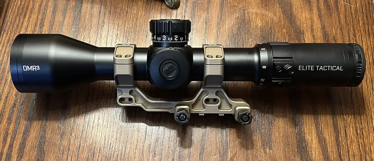 Bushnell Elite Tactical DMR3 3.5-21x50 richtkijker EQL MRAD