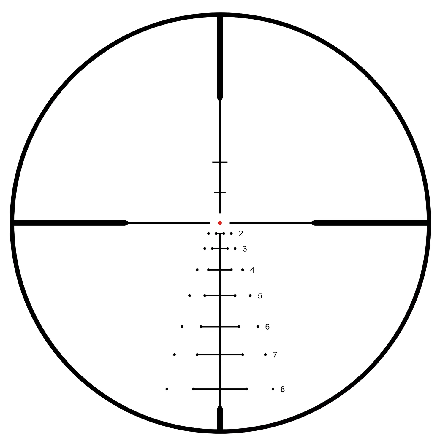 Bushnell R5 4-12x40 richtkijker verlicht