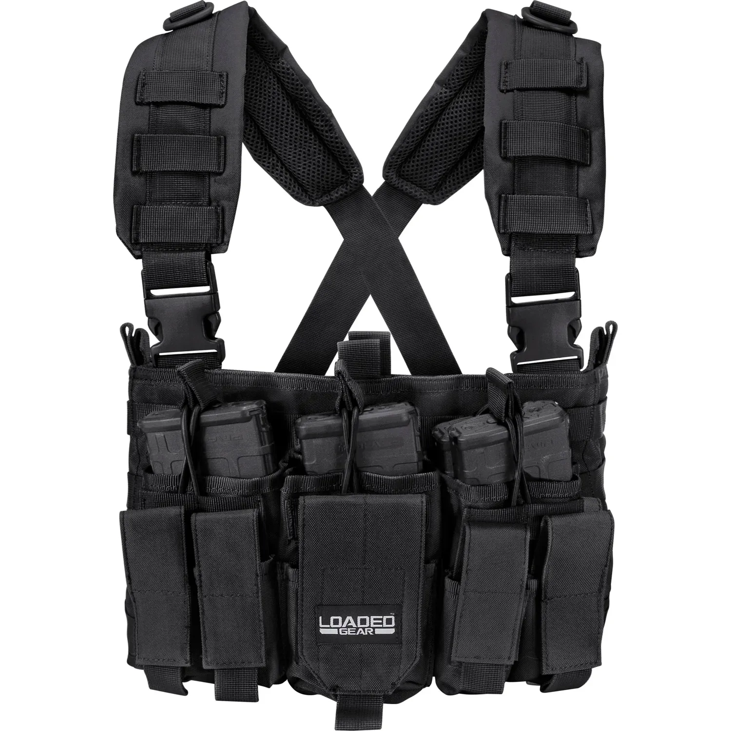 Barska Loaded Gear VX-400 chest rig zwart molle