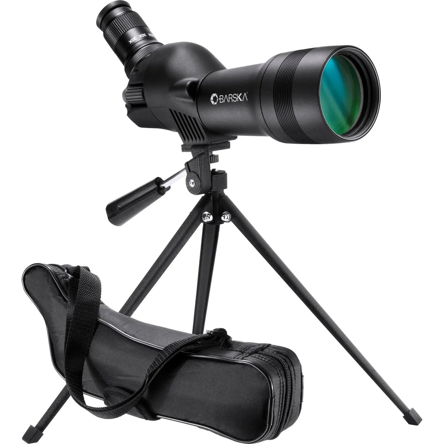 Barska Spotter Pro 20-60x60 AD12570 spotting scope angled
