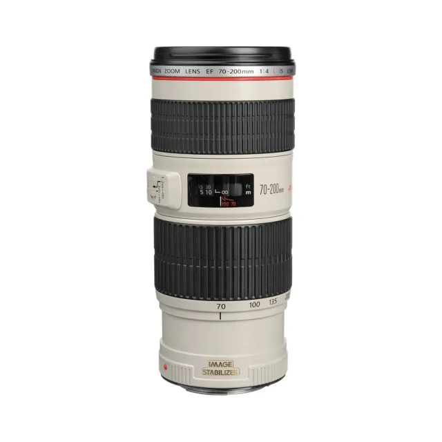 Canon 70-200mm f/4 IS objectief telezoom wit