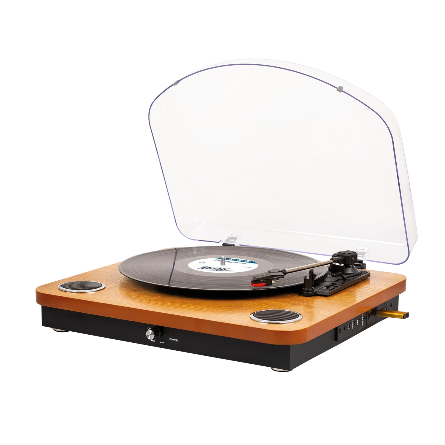 Maginon HS-T08 platenspeler zwart USB MP3 B-ware