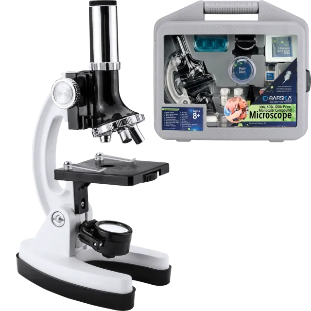 Barska AY12938 microscoopset 300x-1200x met koffer