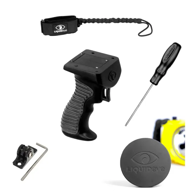 Liquid Eye Photographer Bundle accessoireset met pistol grip