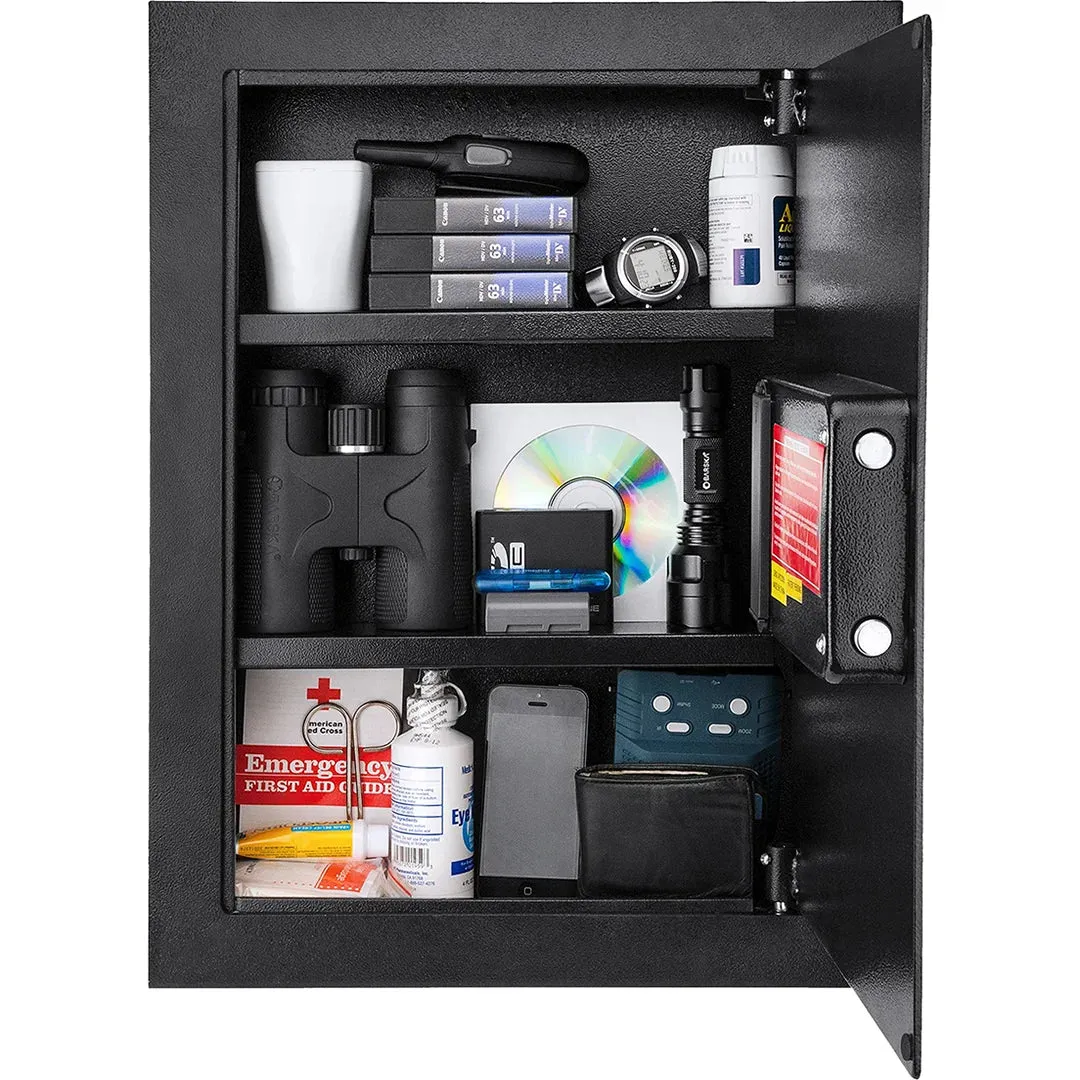 Barska AX13034 biometrische wandkluis links 0,52 cu ft
