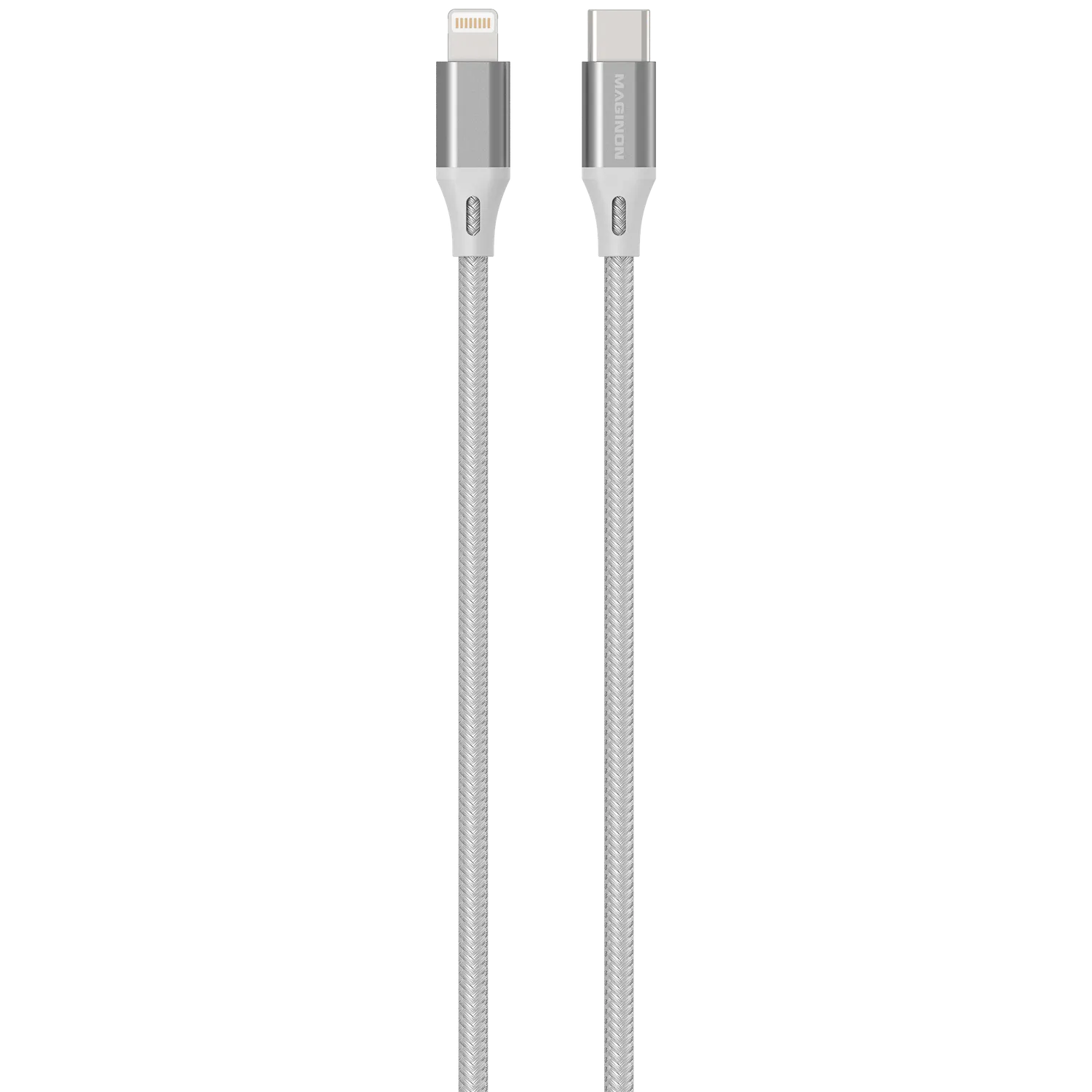 Maginon Lightning naar USB-C kabel 1,2 m nylon B-ware