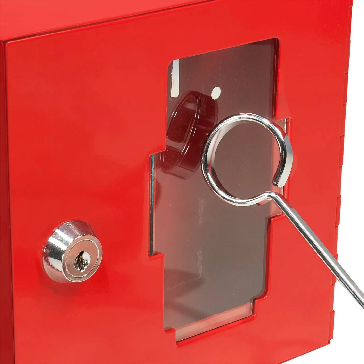 Barska AX11826 noodsleutelkastje rood met hamer