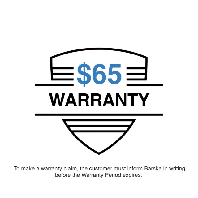 Barska Warranty Charge $65 garantieservice onderzoek