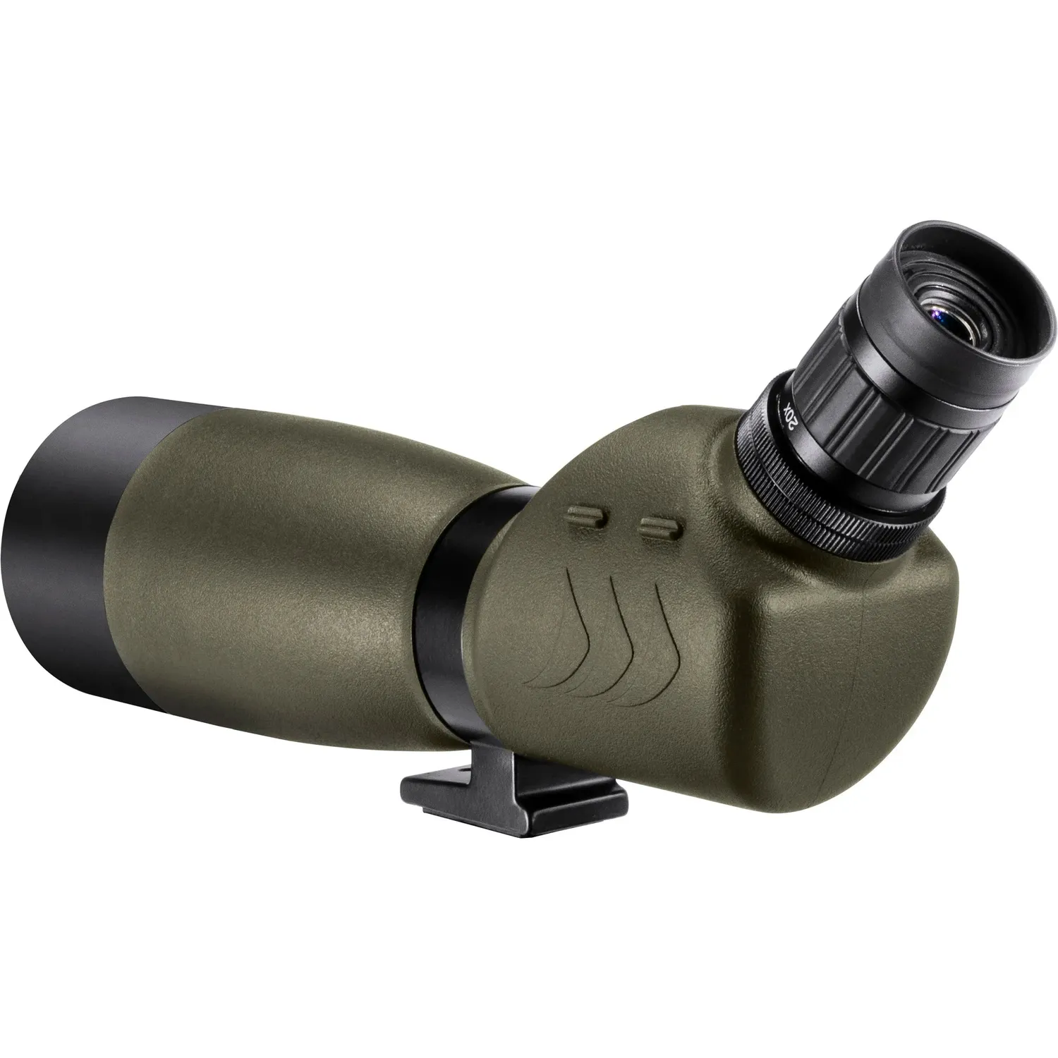 Barska Blackhawk 20-60x60 spotting scope groen angled