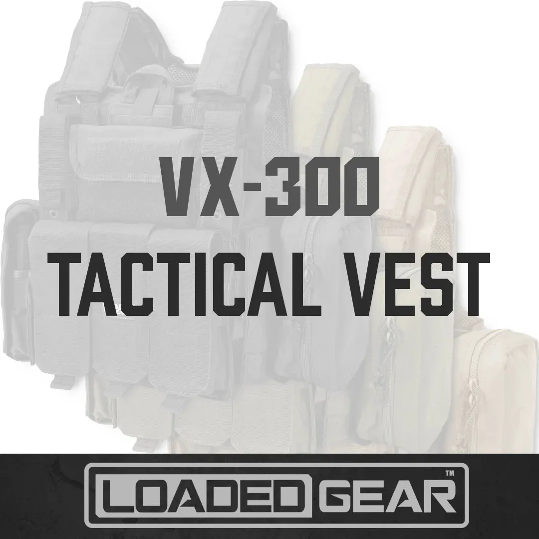 Barska Loaded Gear VX-300 tactisch vest zwart 7 vakken