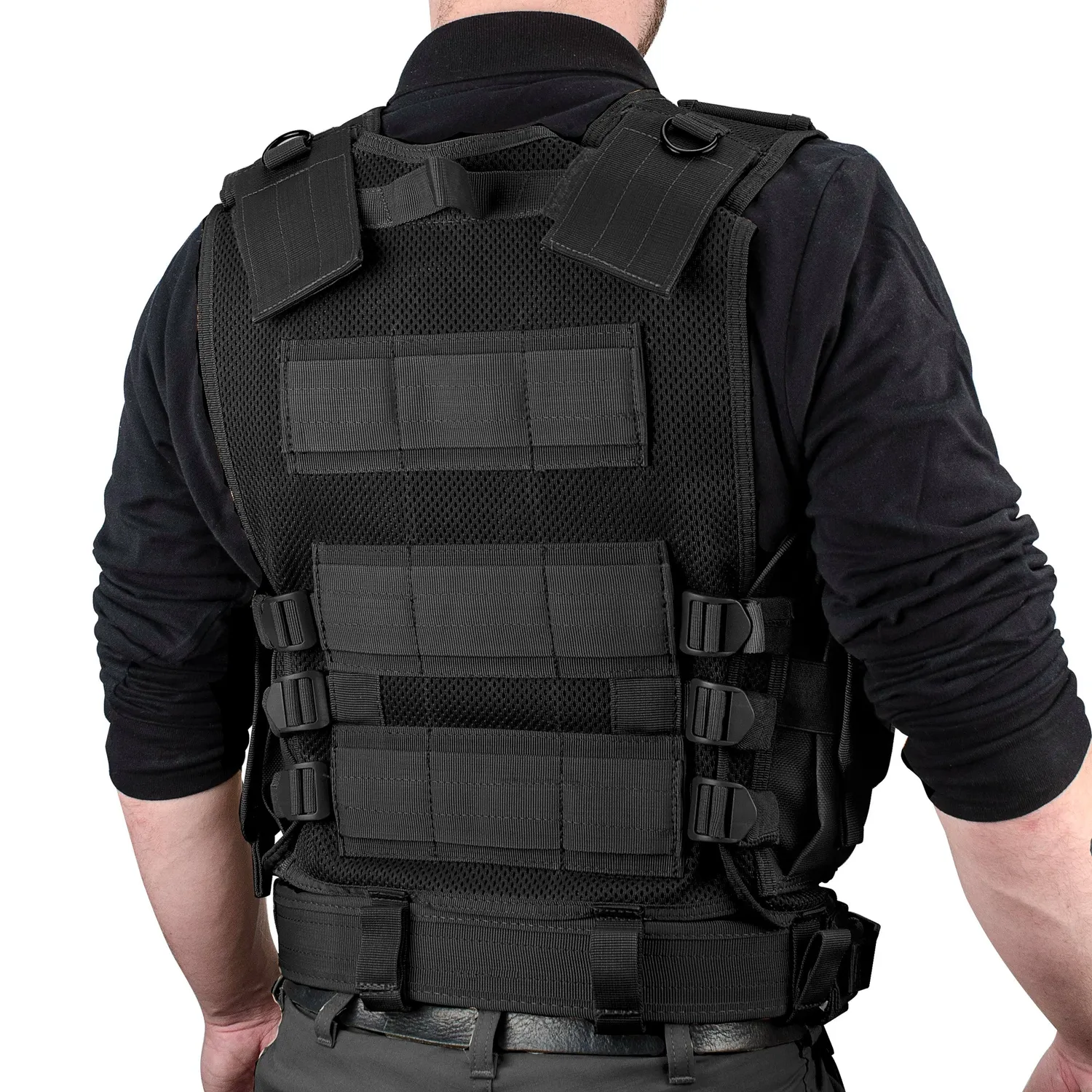 Barska Loaded Gear VX-200 BI12154 tactisch vest linkshandig verstelbaar