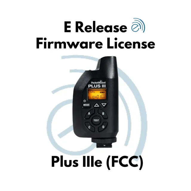 PocketWizard Plus III E Release licentie FCC
