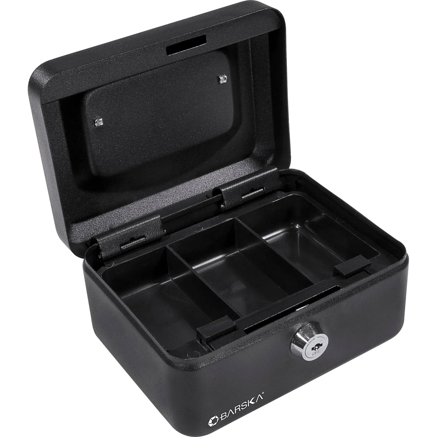 Barska CB11828 geldkistje 6 inch met sleutelslot extra klein