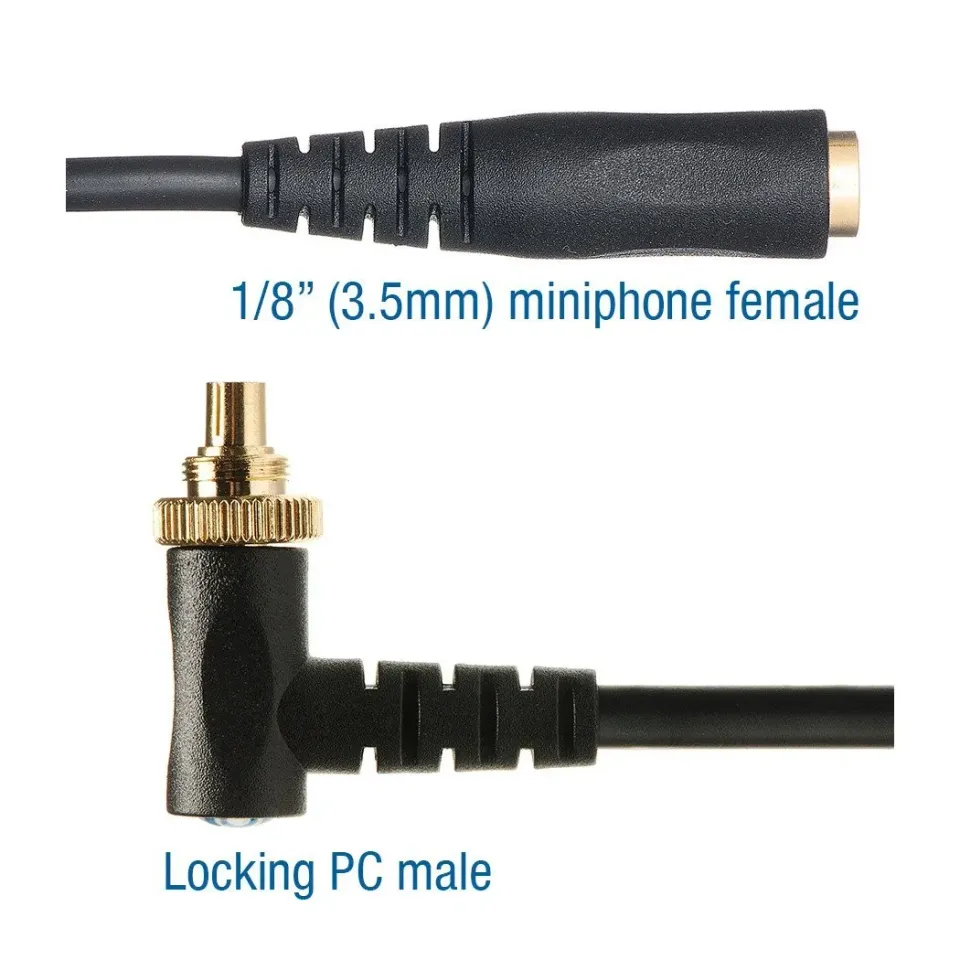PocketWizard FMPC adapter 3,5mm naar PC 19cm vergrendelbaar