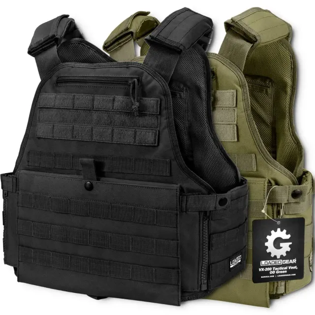 Barska Loaded Gear VX-500 tactisch vest zwart