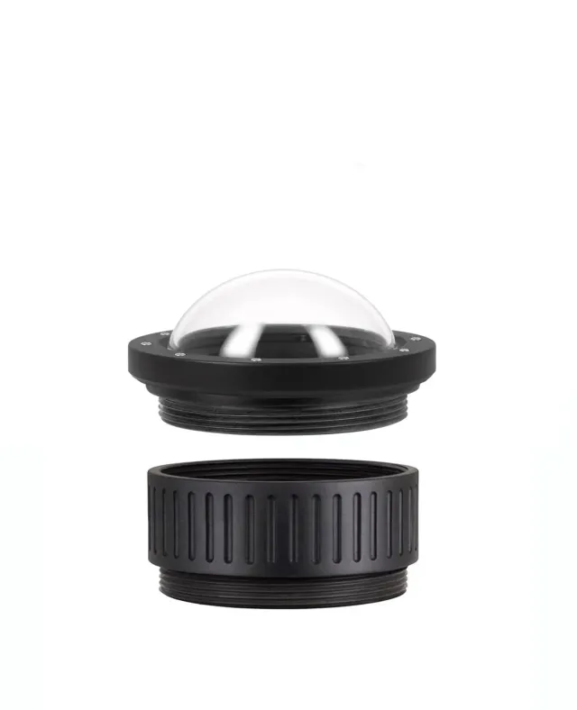 Liquid Eye L-LD-6012 dome port met L-SP-40 spacer