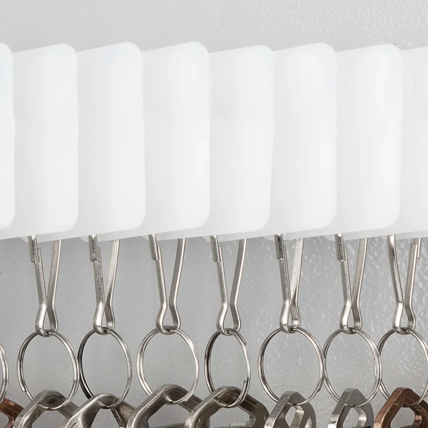 Barska AF13488 sleutelhangers wit 50 stuks beschrijfbaar