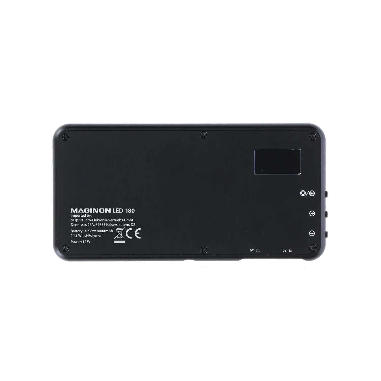 Maginon LED-180 videolamp mini Bi-Color 180 LEDs