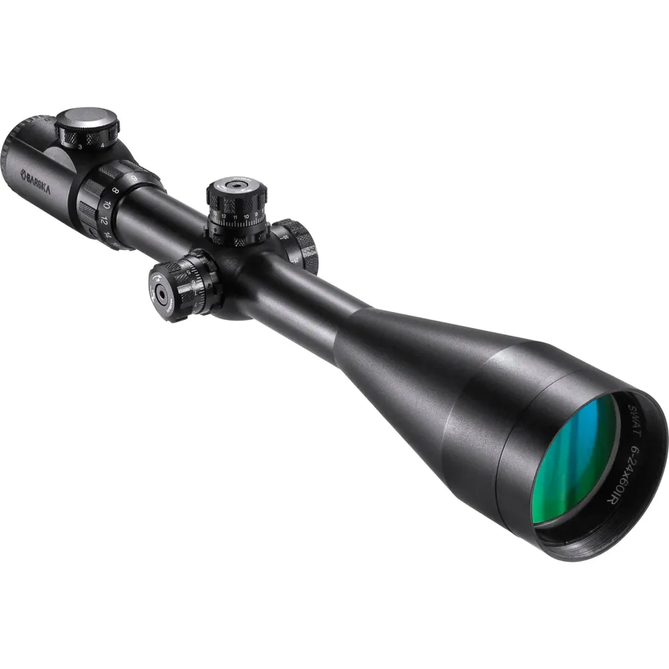 Barska SWAT 6-24x60mm IR Mil-Dot richtkijker met ringen