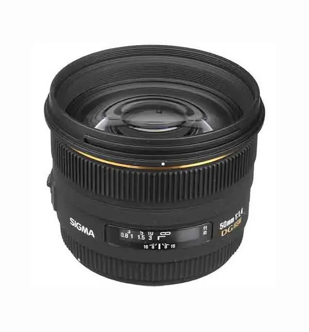 Sigma 50mm F1.4 EX DG HSM objectief lichtsterk