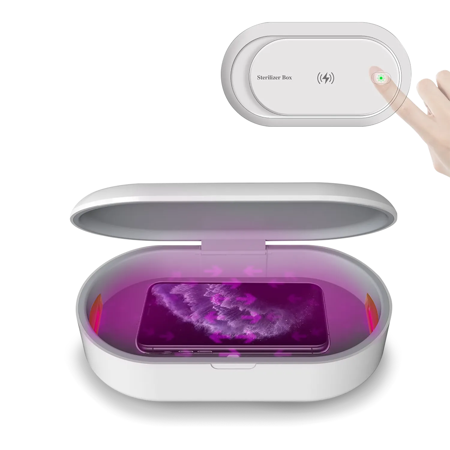 Maginon ST-1-QI sterilizer smartphone UV-C B-ware