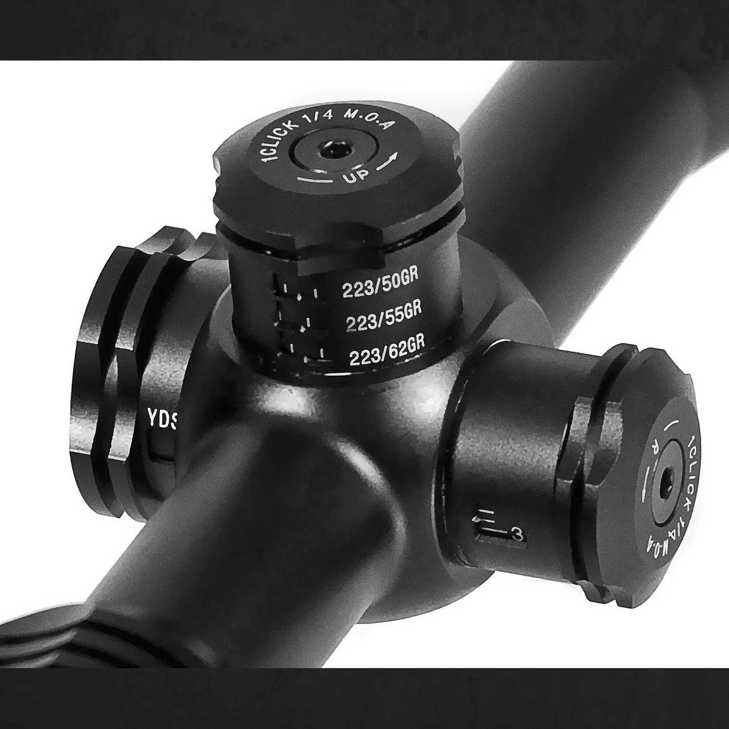 Barska Point Black AC11388 richtkijker 3-12x40 verlicht .223