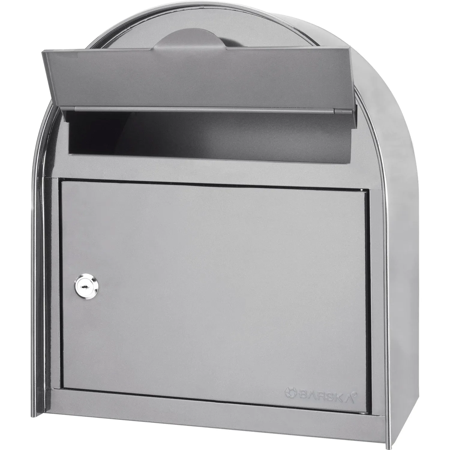 Barska CB13254 Brievenbus Staal Wandmontage Met Slot Groot