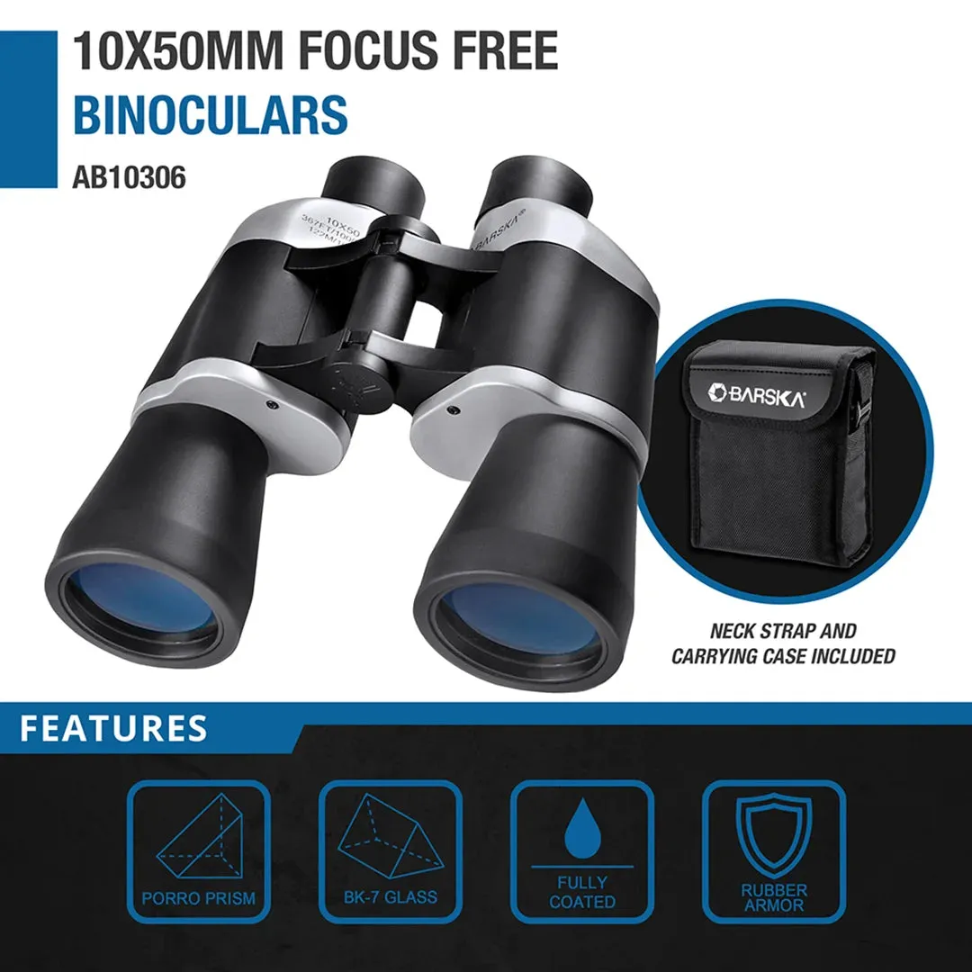 Barska Focus Free AB10306 verrekijker 10x50 scherp