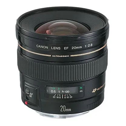 Canon 20mm f/2.8 objectief groothoek