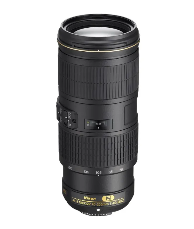 Nikon 70-200mm f/4 VR objectief telezoom lichtsterk